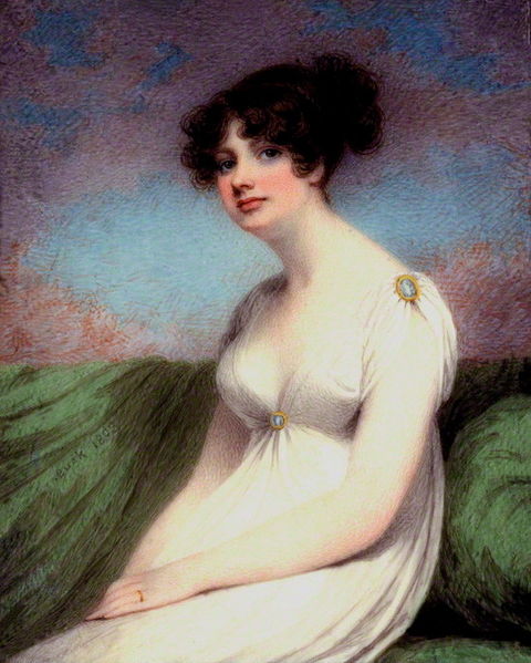 Mary Anne Clarke nee Thompson 1803 by Adam Buck 1759-1833 National Portrait Gallery London NPG2793